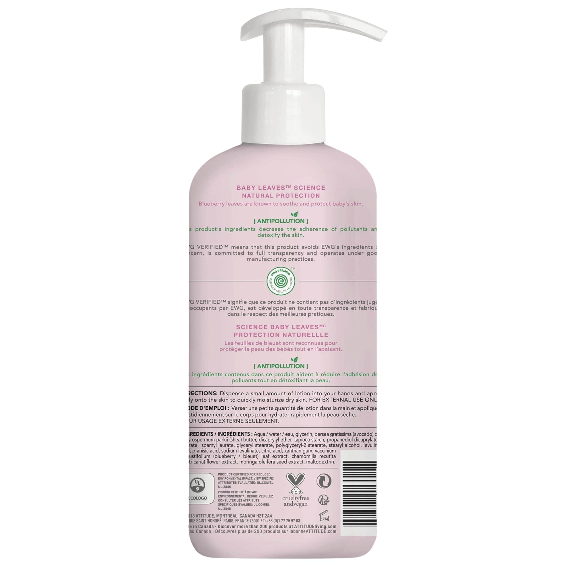 Body Lotion : BABY LEAVES™ - by Attitude |ProCare Outlet|