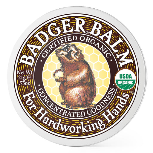 Badger - Badger Balm For Hard Woking Hands - 0.75 oz Tin - by Badger |ProCare Outlet|