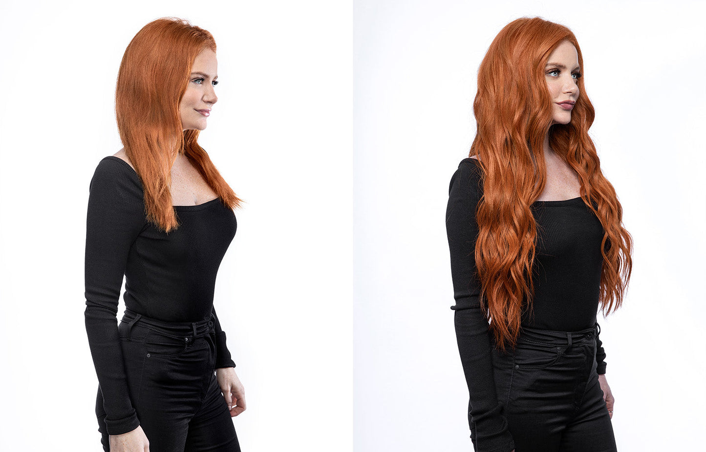 BELLAMI Silk Seam 22" 240g Extensiones de Cabello Natural Strawberry Dream