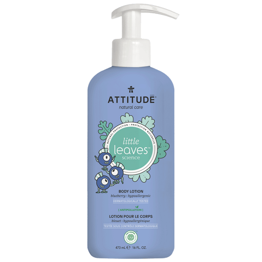 Kids Body Lotion : LITTLE LEAVES™ - Blueberry - by Attitude |ProCare Outlet|