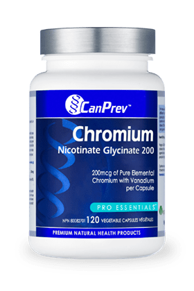 CanPrev Chromium Nicotinate Glycinate 200 - by CanPrev |ProCare Outlet|