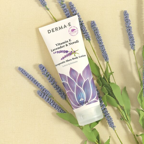 Vitamin E Lavender & Neroli Skin Smoothing Shea Body Lotion - by DERMA E |ProCare Outlet|