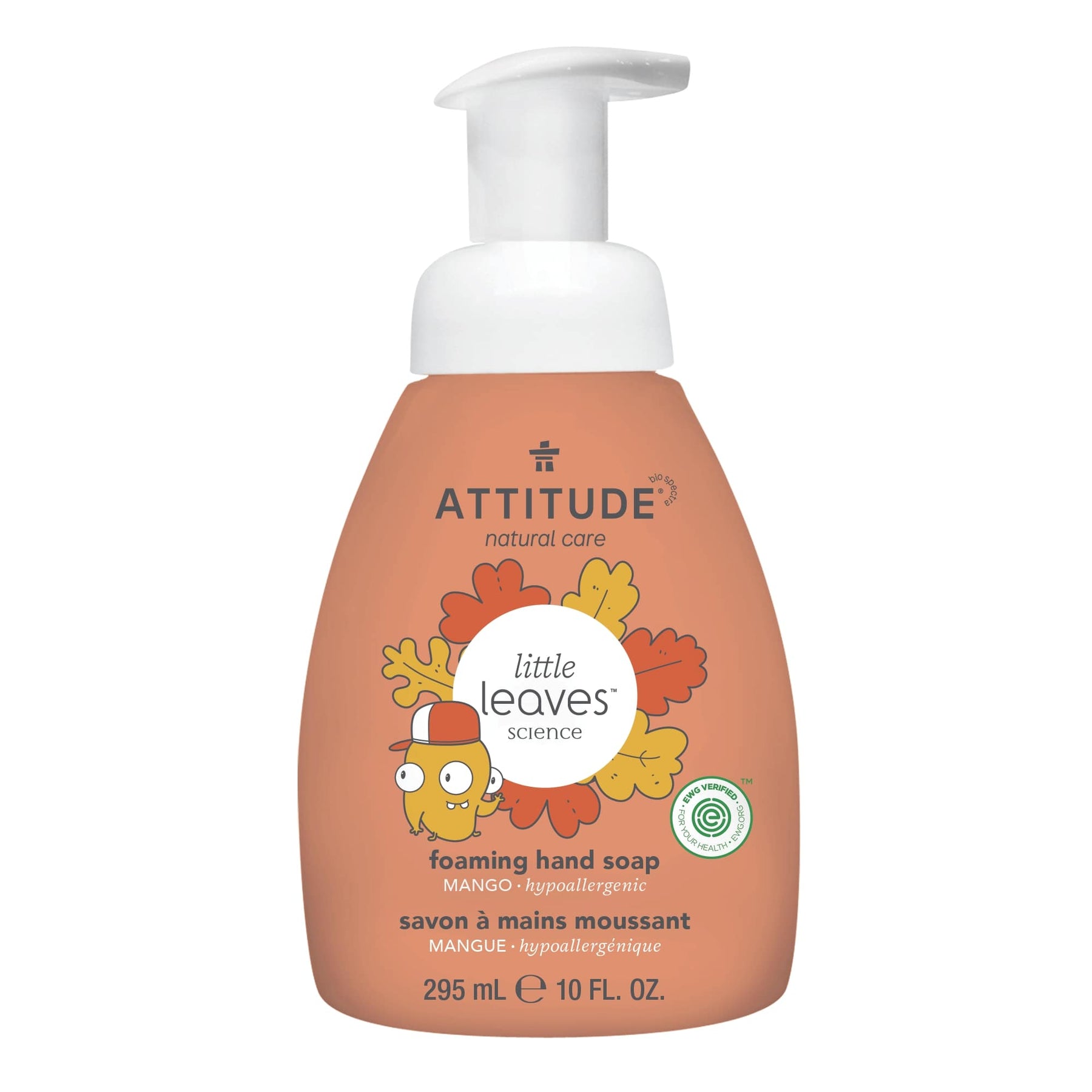 Foaming Hand Soap for Kids : LITTLE LEAVES™ - Mango - by Attitude |ProCare Outlet|