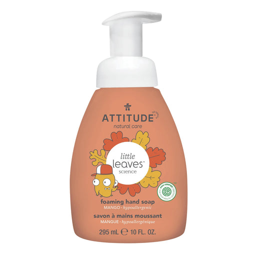 Foaming Hand Soap for Kids : LITTLE LEAVES™ - Mango - by Attitude |ProCare Outlet|