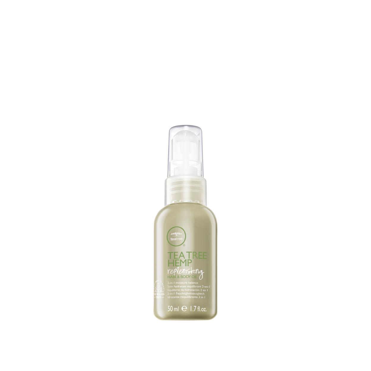 Tea Tree Hemp Replenishing Hair & Body Oil - 50ML - ProHair by Paul Mitchell