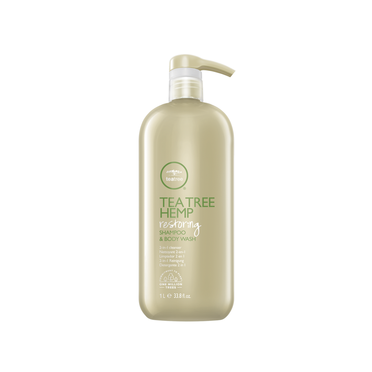 Tea Tree Hemp Restoring Shampoo & Body Wash - 1L - by Paul Mitchell |ProCare Outlet|