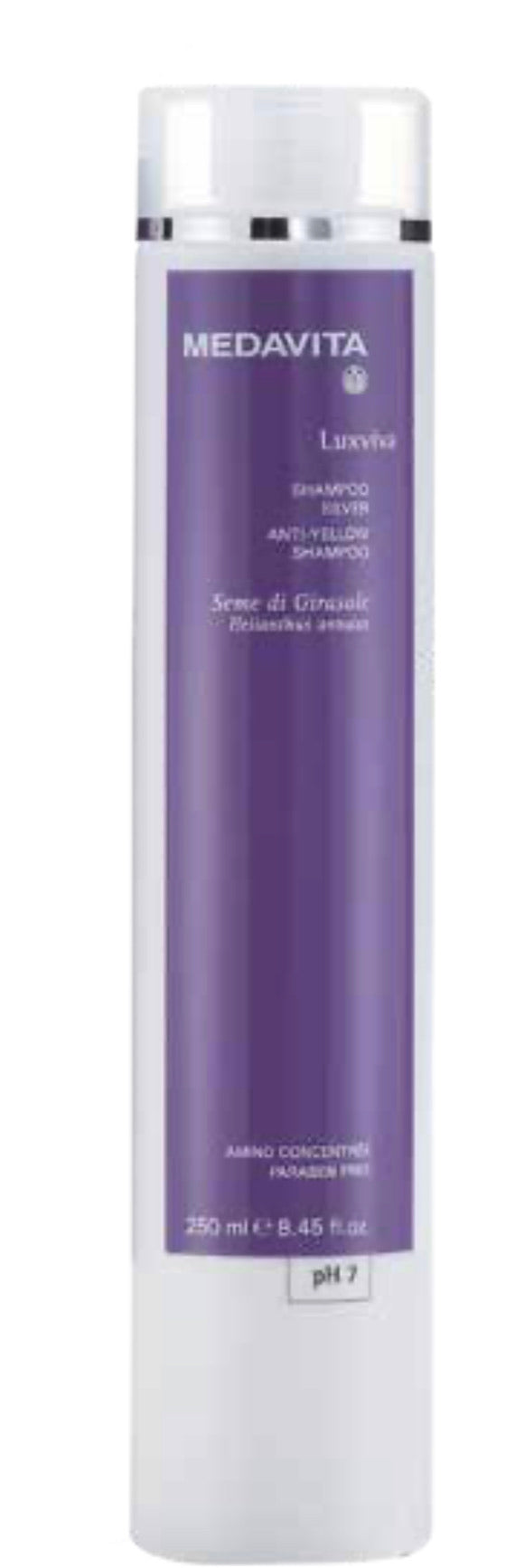 Luxviva Shampooing Violet 250ml - by Medavita |ProCare Outlet|