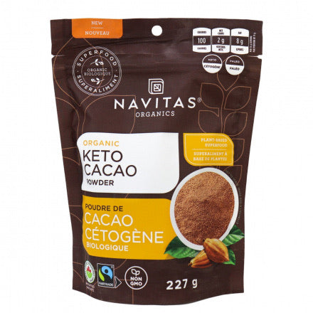 Navitas - Cacao Keto 227 G Poudre - by Navitas |ProCare Outlet|