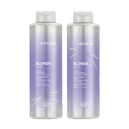 Blonde Life Violet Shampoo + Conditioner Duo - 1L - by Joico |ProCare Outlet|