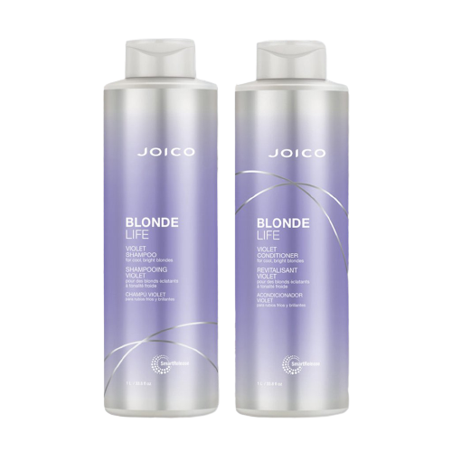 Blonde Life Violet Shampoo + Conditioner Duo - 1L - by Joico |ProCare Outlet|