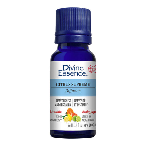Citrus Supreme Blend Organic Essential Oil 30ml, DIVINE ESSENCE - ProCare Outlet by Divine Essence
