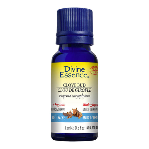 Clove Bud Organic Essential Oil 15ml, DIVINE ESSENCE - by Divine Essence |ProCare Outlet|