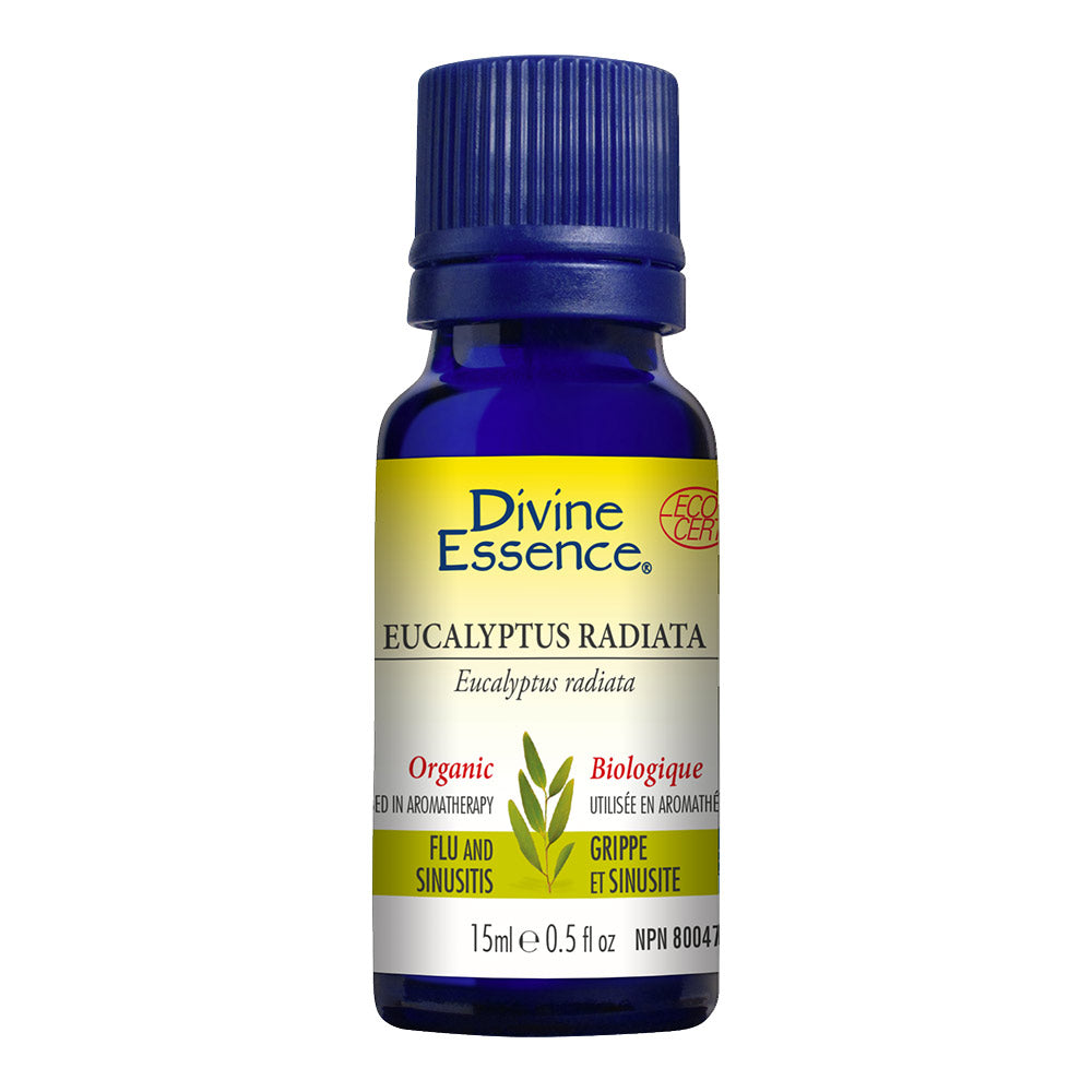 Eucalyptus Radiata Organic Essential Oil, DIVINE ESSENCE - 15ml - by Divine Essence |ProCare Outlet|