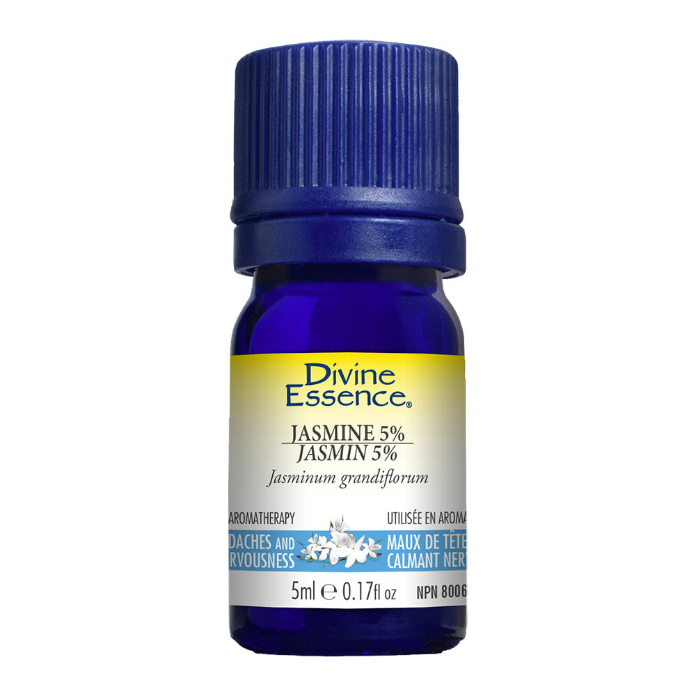 Jasmine Essential Oil 5% 5ml, DIVINE ESSENCE - ProCare Outlet by Divine Essence