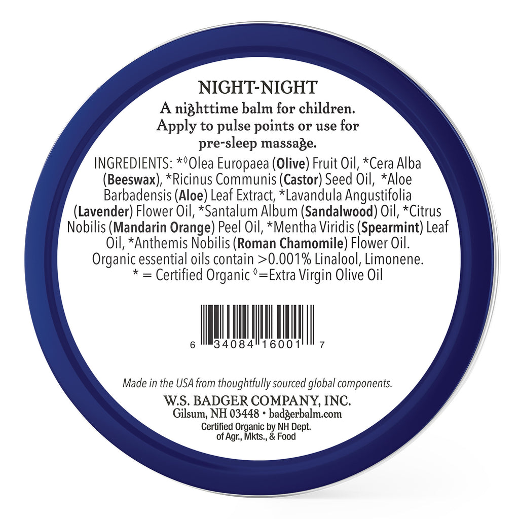 Badger - Night-Night Balm - by Badger |ProCare Outlet|