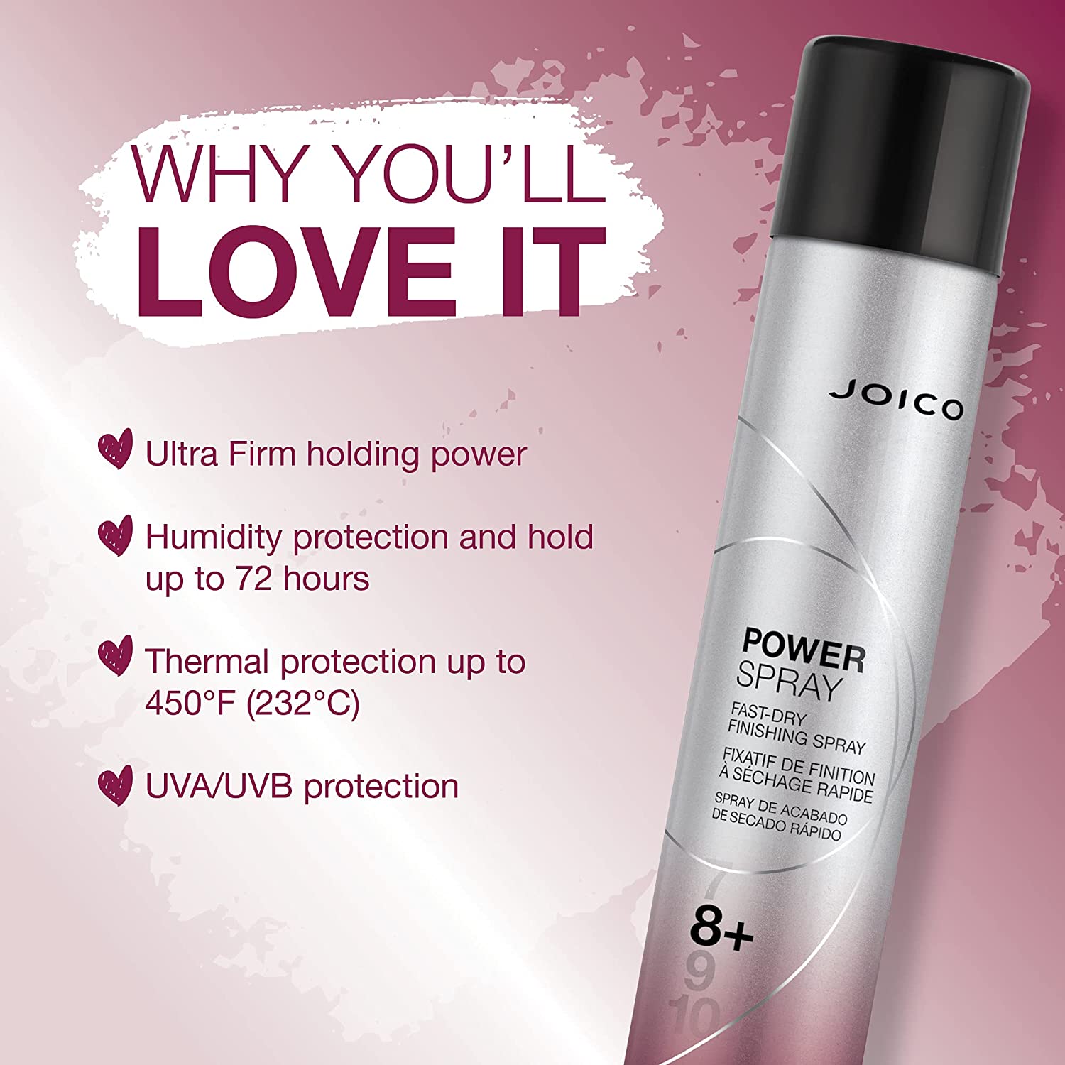 Powerspray Fast-Dry Finishing Spray - by Joico |ProCare Outlet|