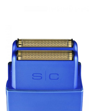 StyleCraft - Wireless Prodigy - Cordless/Corded Foil Shaver Metallic Matte Blue - ProCare Outlet by StyleCraft