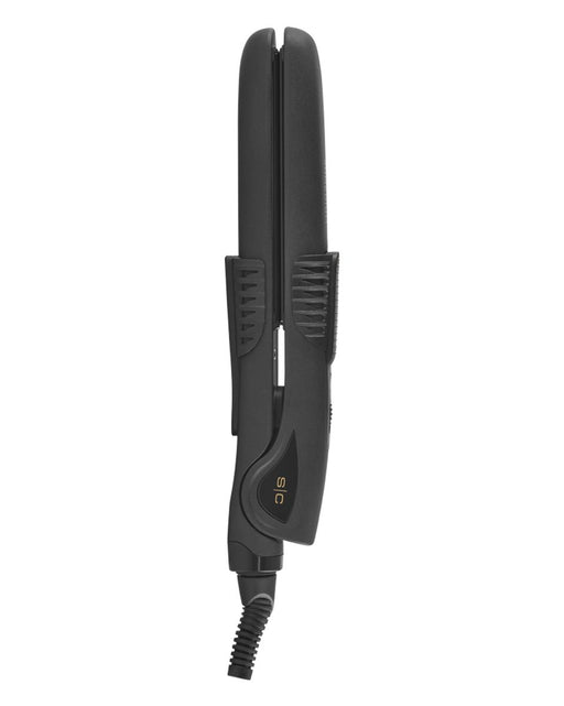 Black StyleCraft - Shmedium Palm Size Professional Hair Travel Flat Iron - ProCare Outlet by StyleCraft