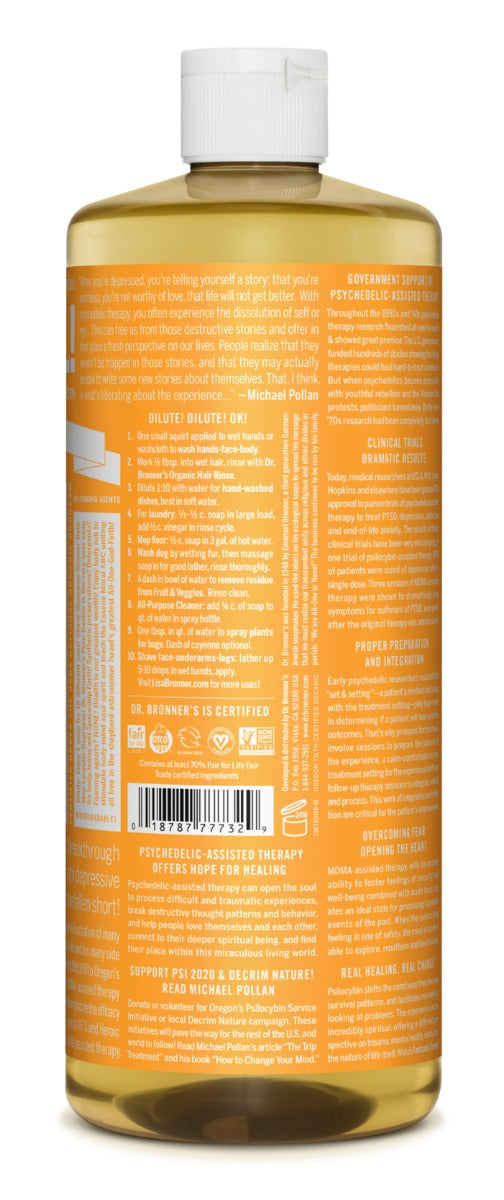 Citrus - Pure-Castile Liquid Soap - ProCare Outlet by Dr Bronner's